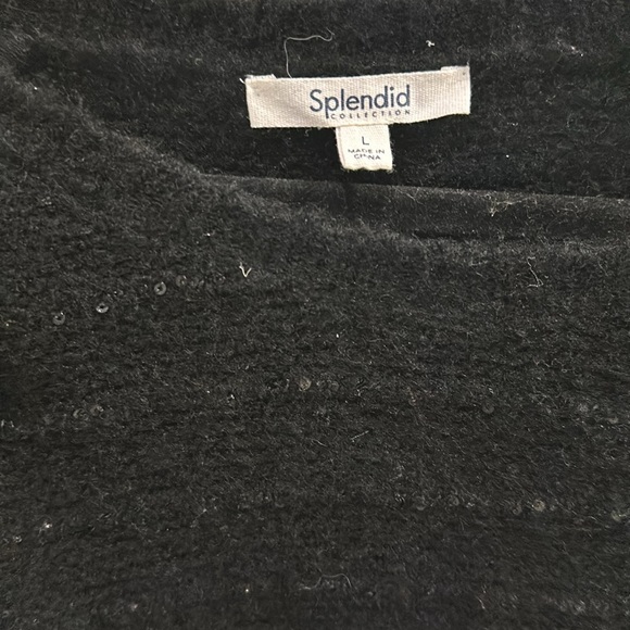 Black Splendid Sweater - Picture 2 of 3